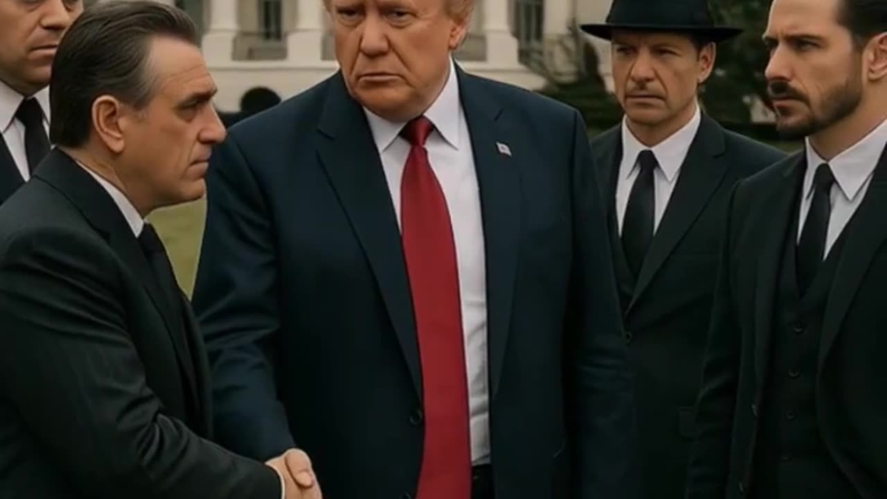 Donald Trump with Mafia Gang