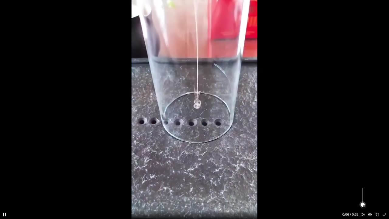 No air moving around it, smoke obeys the same physical laws as a liquid. It flows…