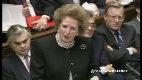 Margaret Thatcher - "International Chaos"