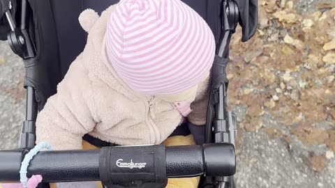 Stroller Walk with Mommy | Cozy Baby Moment