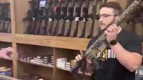 Must Watch: When a Super Soldier walks into the gun store... (via: @LouisianaFir