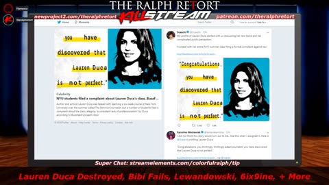 2019-09-17 - Lauren Duca Destroyed, Bibi Fails, Lewandowski, 6ix9ine