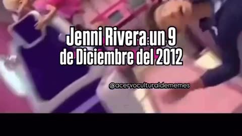 Jenni Rivera un 9 de Diciembre del 2012