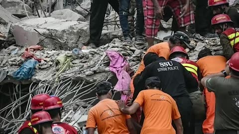 Karachi building collapsed incident