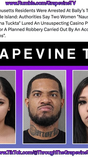 Three Massachusetts Residents Arrested After A Lure And Robbery Scheme At Bally’s Twin River Casino.