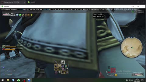 Playing Final Fantasy XI Online
