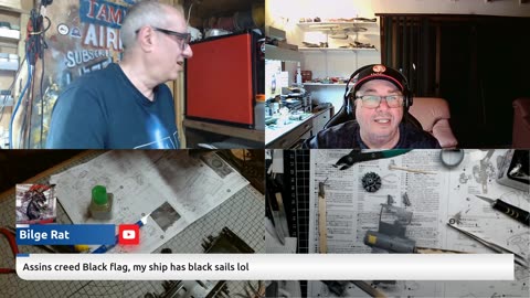 2 Aussies, a Pom, a Jock, a Taffy and a Swede! Makers Mojo! #Hobby #airfix #Tamiya