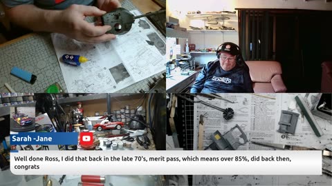 2 Aussies, a Pom, a Jock, a Taffy and a Swede! Makers Mojo! #Hobby #airfix #Tamiya
