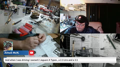 2 Aussies, a Pom, a Jock, a Taffy and a Swede! Makers Mojo! #Hobby #airfix #Tamiya