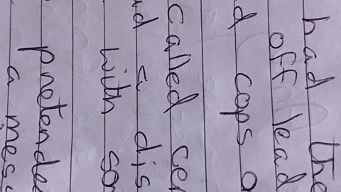 Letter to cemetery manager & axel rudi . ..