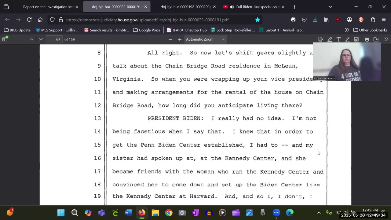 V 3-Robert Hur Classified Documents interview with Joe Biden