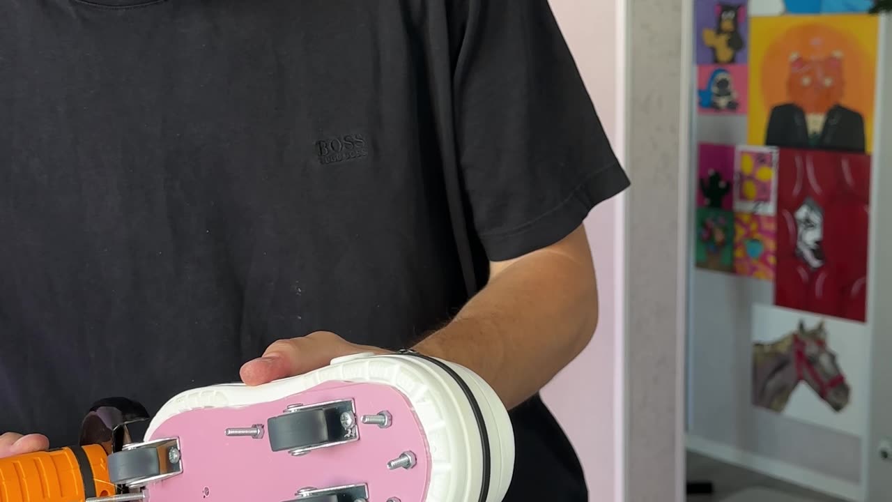 DIY Crocs Roller Skates