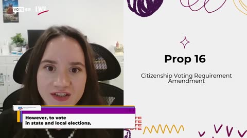 Proposition 16 – Citizenship of Voters