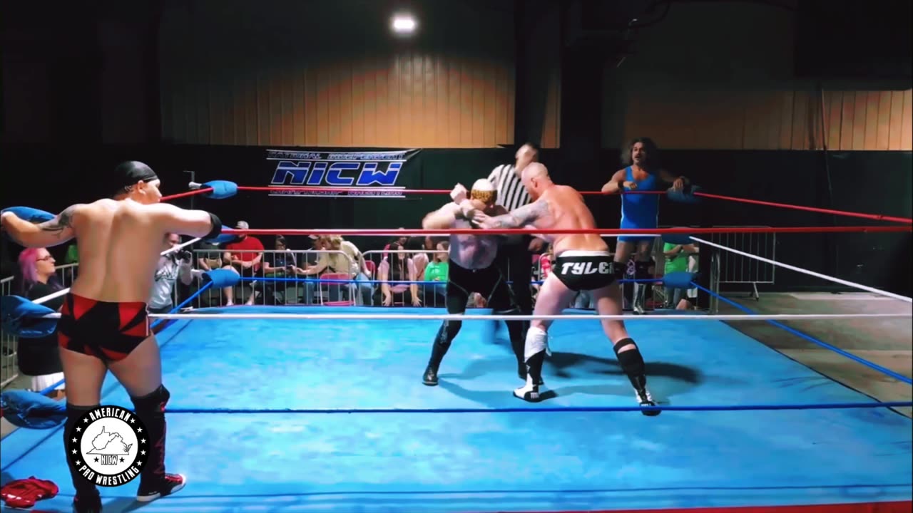 American Pro Wrestling:Kevin Tyler & Yela Man vs Appalachian Express