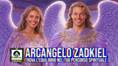 🌈🛸Arcangelo Zadkiel: Trova l'equilibrio nel tuo percorso spirituale