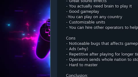 112 Operator Steam Review