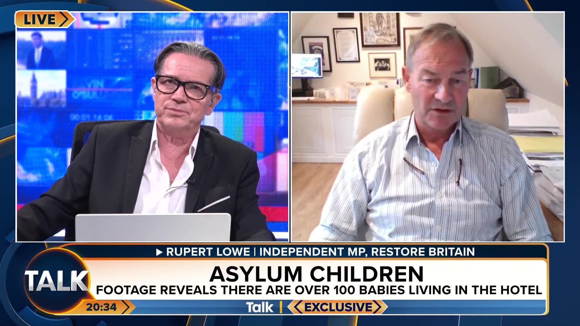 NEW: Rupert Lowe SLAMS luxury migrant hotels after shocking footage reveals...