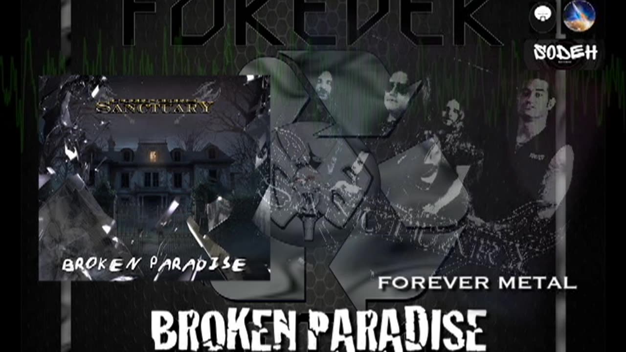 🔥 Corners of Sanctuary Ignite the Metal World with Broken Paradise A Fierce 80s-Style Metal Assault🔥