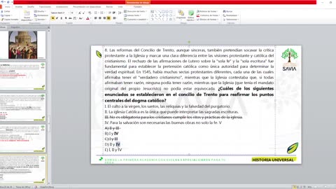 SAVIA REPASO 2025 - 2 | Semana 04 | H. Universal
