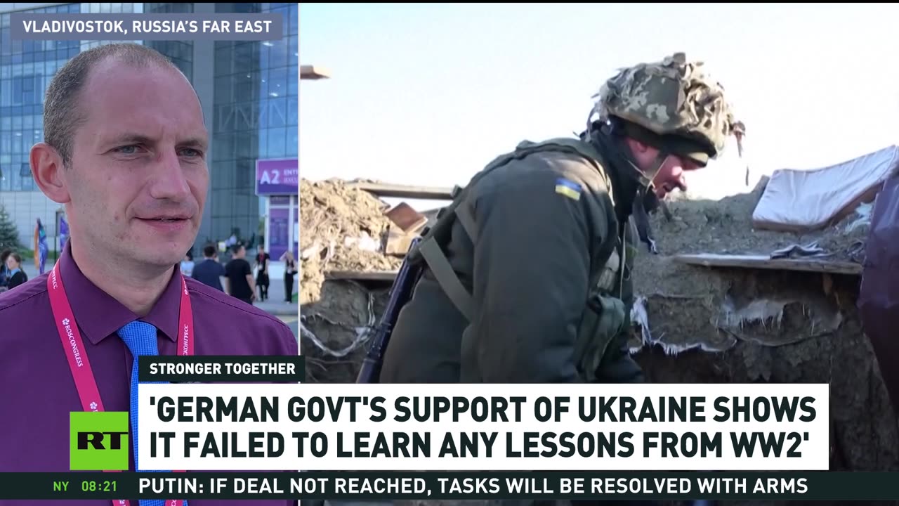 'Germany failed to learn any lessons from WWII' — Dimitri Berg
