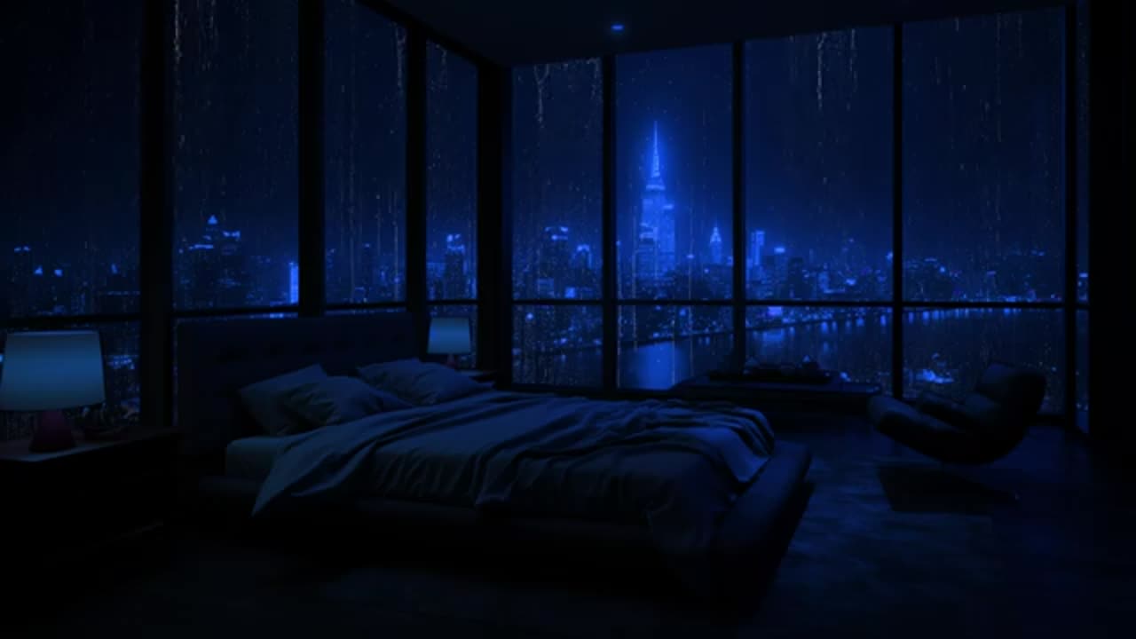 Fall Asleep Quickly with Rain Sounds on the Window - Say Goodbye to Stress and Fatigue