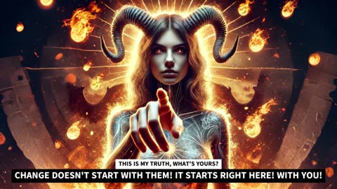 CHANGE DOESN'T START WITH THEM! IT STARTS RIGHT HERE! WITH YOU!