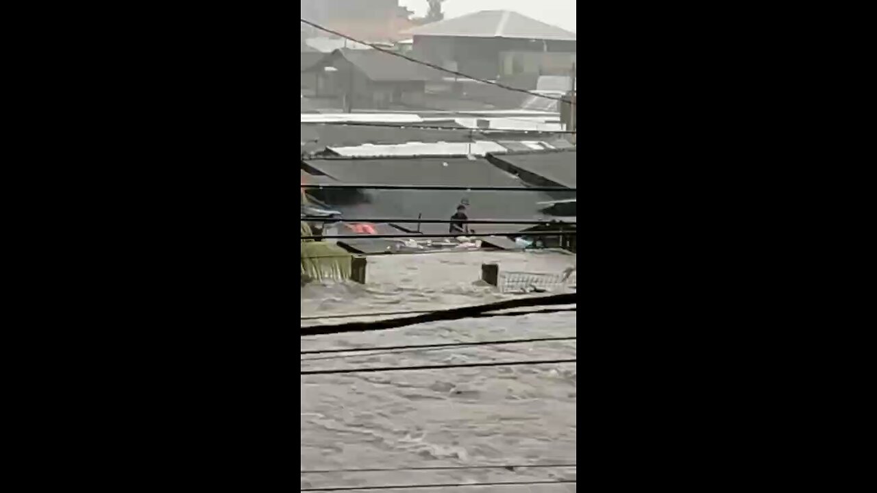 Последствия наводнения в Денпасаре, Индонезия — 11.09.2025 —