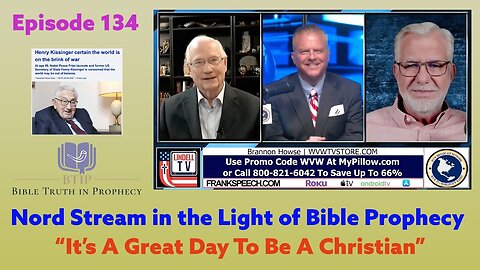 Episode 134 Dr Rob Lindsted, Brannon Howse and Patrick Wood discuss Nord Stream Pipeline