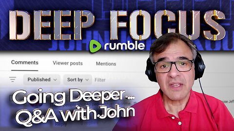 Going Deeper with John Kiriakou .. Epstein, Snowden, Xi, the CIA and Much More | DEEP FOCUS with JK