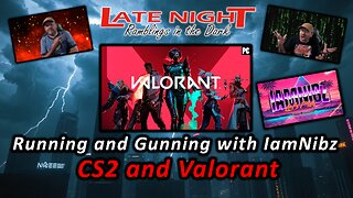 Running and Gunning with IamNibz - CS2 and Valorant