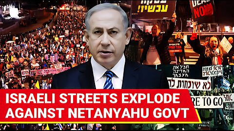 Israel REVOLT Explodes; US. Embassy STORMED In Tel Aviv | Thousands ERUPT Against Bibi Over Gaza