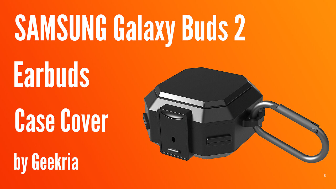 SAMSUNG Galaxy Buds 2 Ecarbuds Case Cover | Geekria