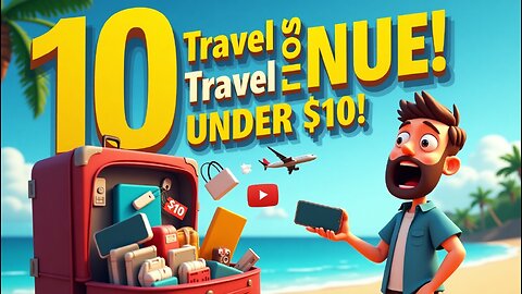 10 Must-Have Travel Gadgets Under $10 | Budget Travel Essentials 2025
