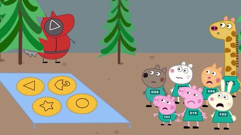 Peppa Pig In Squid Game | Peppa Pig Funny Animation