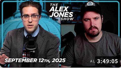 9 12 25 Alex Jones Show Chase Geiser Tyler Robinson 22 Named As Suspected Killer