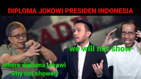 Jokowi's diploma is suspected of being fake and Gibran's impeachment