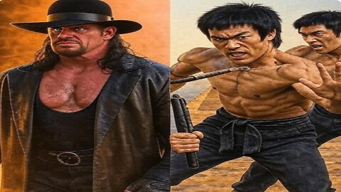 Bruce Lee 🐉 vs. The Undertaker 💀 | Epic Fantasy Fight ⚔️ | Martial Arts vs. Wrestling Showdown