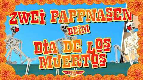 Zwei Pappnasen beim Dia de los Muertos | Short