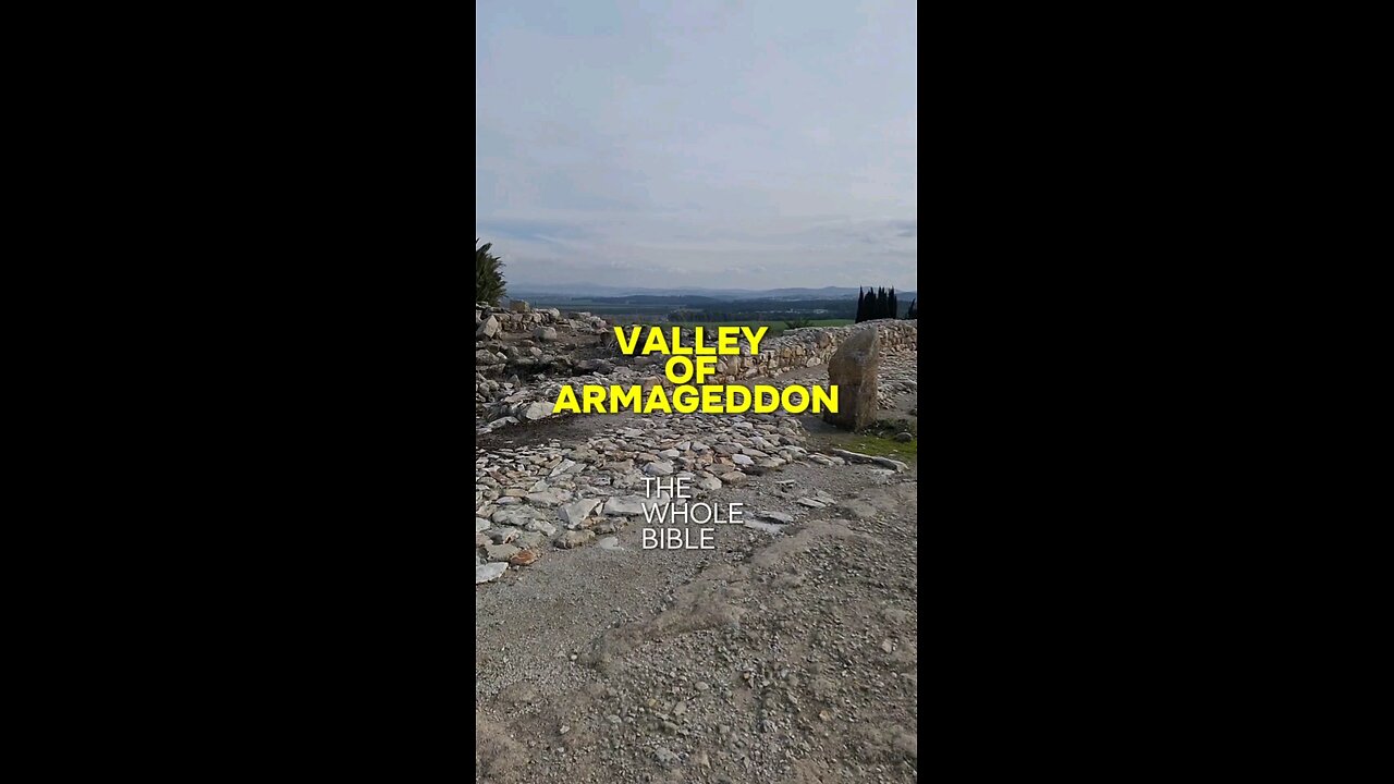 Valley of 🔴Armageddon in Israe👉🏼🇮🇱l