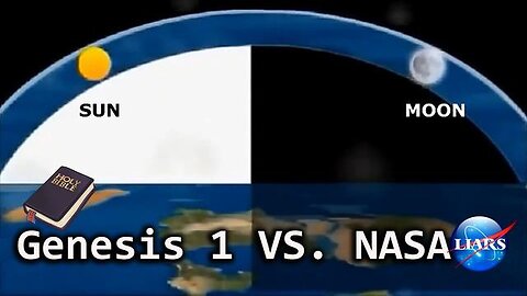 "Comparing Views: Genesis' Biblical World vs NASA's Scientific Universe Explored"