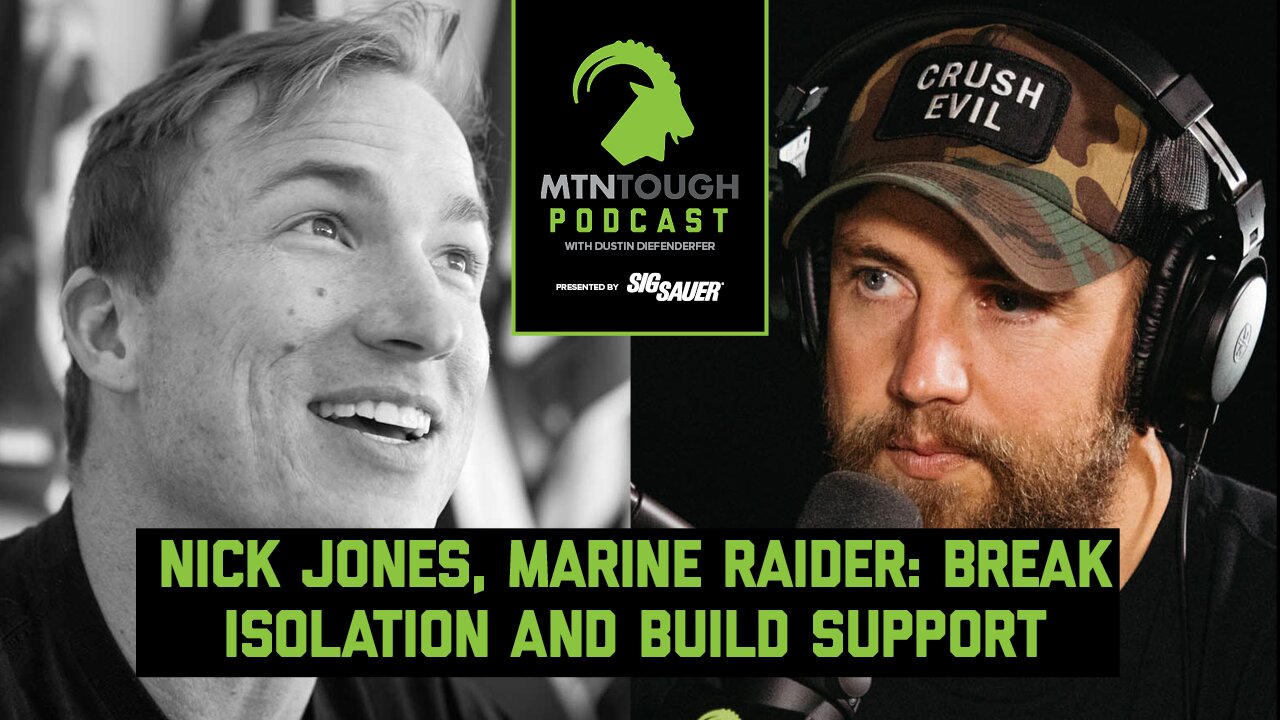 "I Shouldn't Be Alive" - Marine Raider's EXTREME Mental Toughness Story After Combat w/Nick Jones