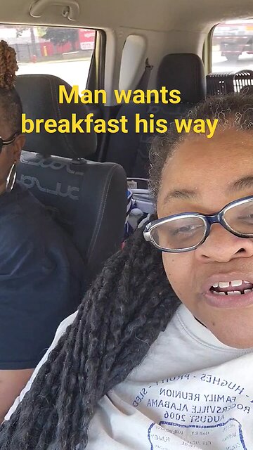 Man orders a special breakfast #jokeoftheday