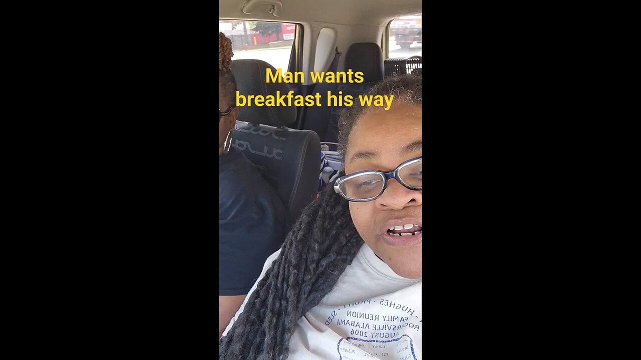 Man orders a special breakfast #jokeoftheday