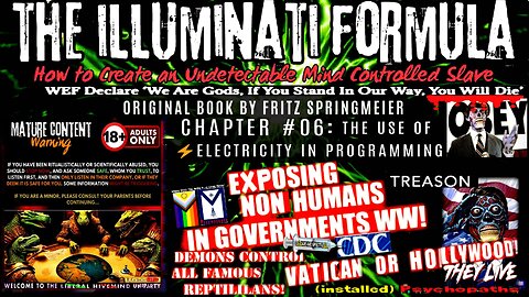 The Illuminati Formula Chapter #06 - The Use of Electricity #electricity #mkultra #monarchprogram