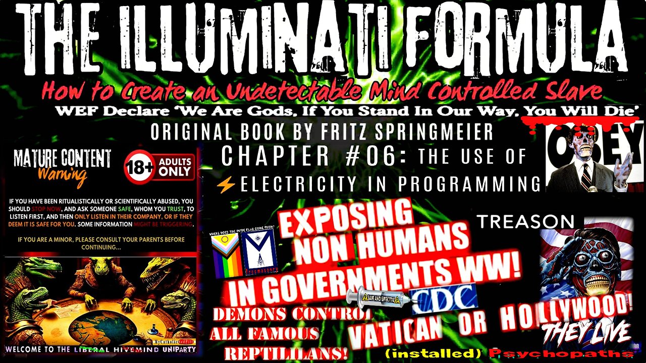 The Illuminati Formula Chapter #06 - The Use of Electricity #electricity #mkultra #monarchprogram