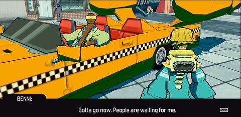 Bomb Rush Cyberfunk chapter 3 - Brink Terminal and saving Benni the Taxi driver