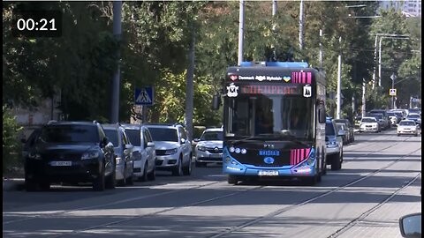 Mykolaiv Received New Trolleybuses As Social Aid From Denmark