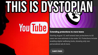 YouTube's New AI Age Check Feature Is Catastrophic...