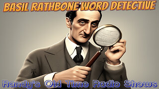 Basil Rathbone Word Detective 1959 Stoic
