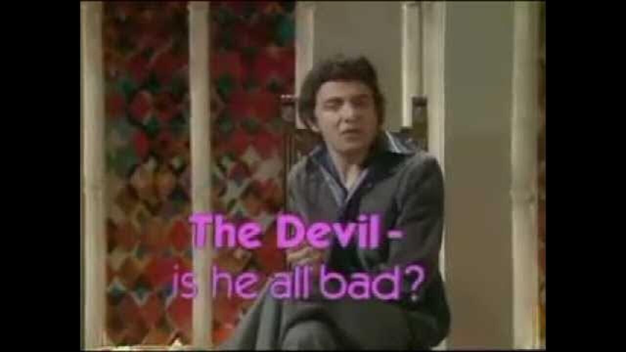 NOT THE NINE O'CLOCK NEWS - THE DEVIL SKETCH -- ROWAN ATKINSON